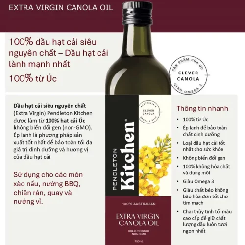 Dau hat cai ep lanh sieu nguyen chat Pendleton Kitchen 750ml1